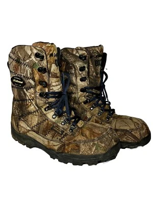 Lacrosse Silencer 8” Realtree 1000 Gram Mens Boot Sz 11 1/2 Camouflage - Image 1 of 4