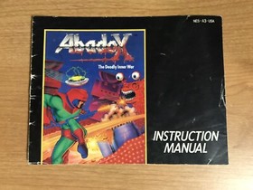 Abadox - Nintendo NES - Instruction Manual Booklet Only