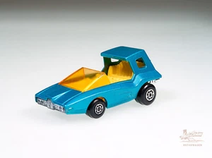 Matchbox Superfast No. 37 Soopa Coopa azul base sin pintar vintage fundido a presión raro - Imagen 1 de 6
