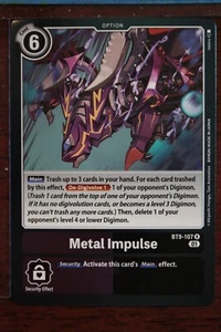 Digimon CCG - "Metal Impulse" (lámina) BT9-107 R - Imagen 1 de 1