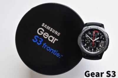 Samsung Gear S3 Frontier,Smartwatch, black, Pristine Condition, 46mm