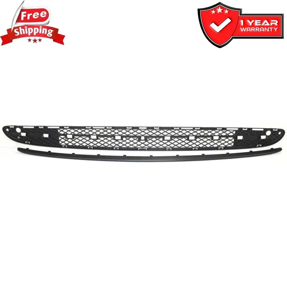 Bumper Grille with Avantgarde Package For 2001-2005 Mercedes Benz C240 C230 Foto 1 de 4