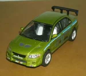 Mitsubishi Lancer Evolution VII 2002 (4") escala 1/43 Brian's Evo 7 - luz verde - Imagen 1 de 5