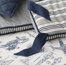 vintage aviator crib bedding