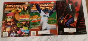 Nintendo Power - 3 Magazine Lot - Volume #79, #84, #96 - Donkey Kong - Doom 64 - Bild 1 von 15