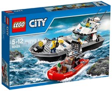 lego city police boat 7287