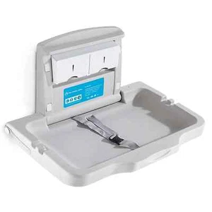 KSITEX Horizontal Baby Changing Table With Paper tray - Gray M-B2-3 NIB - Picture 1 of 9