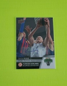 2015-16 Upper Deck Turkish Airlines Euroleague Autographs #E33 Damian Kulig