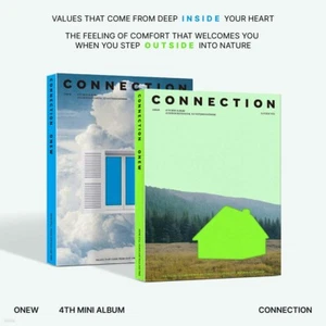 ONEW SHINee 4th Mini Album CONNECTION Random Ver CD+Book+P.Card+Post+Poster+Gift - Imagen 1 de 8