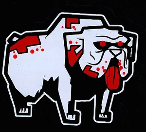 Bloody Zombie Dog Walking Dead Family Vinyl Decal Sticker - Picture 1 of 1