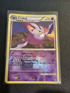 Pokemon League Promo Card Crobat 14/95 HGSS Unleashed TCG - Picture 1 of 2