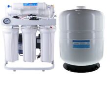 Ro Reverse Osmosis Water Filtration System 200 Gpd - 9.2 G Tank - Booster Pump