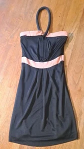 Fendi Authentic Black/Pink Halter Dress  Cocktail/Party sz 40 IT US 4 Italy - Picture 1 of 21