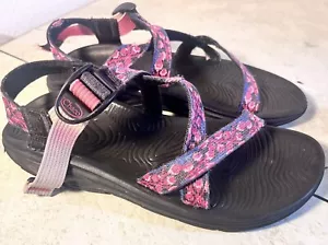 Chaco pink black classic outdoor hiking sandals women's 8 Z2 - Picture 1 of 11