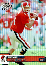 2005 Press Pass Football Reflectors #R5 David Greene 183/500