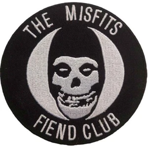 MISFITS Iron On Patch: FIEND CLUB: Official Merchandise horror fan gift £pa - Bild 1 von 10