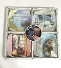 Thirstystone Winers Appetizer Plates Set of 4  Witty Sayings Collection 