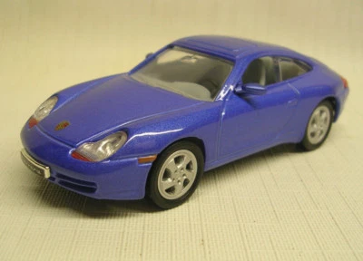 Porsche 911 Carrera 1998 1:43 Lucky Die Cast/Yat Ming/Firma de carretera 94221 Foto 1 de 4