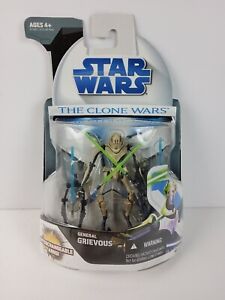 2008 Hasbro Star Wars Clone Wars General Grievous 3.75" Action Figure #6 NEW