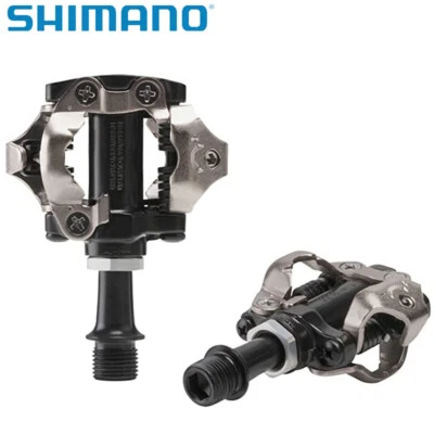 Shimano PD-M540 SPD Mountain Racers Bike Black MTB Clipless Pedals & Cleats SH51 - Image 1 of 4