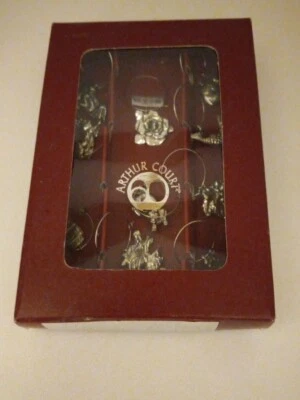 Arthur Court 葡萄酒玻璃饰品 10 件装不同饰品 — 第 1/4 张图片