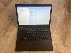 Dell Latitude E5470 i5-6300U 2.40GHz 8GB No HDD FOR PARTS *READ* - Picture 1 of 15