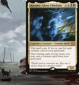 Karador, Ghost Chieftain INFECT Commander Deck Toxic EDH Magic MTG Ready-to-Play - Picture 1 of 12