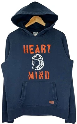 Billionaire Boys Club Heart Mind Hoodie Sz Medium M Blue Mens BBC Japan Pullover - Image 1 of 4
