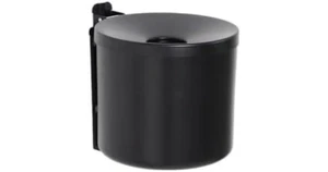 Posacenere da Muro per Esterno con Calamita in metallo colore nero 15x18H cm - Foto 1 di 5