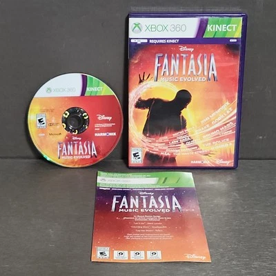 Disney Fantasia Music Evolved Xbox 360 Kinect Game Complete Refurbished - Image 1 of 4