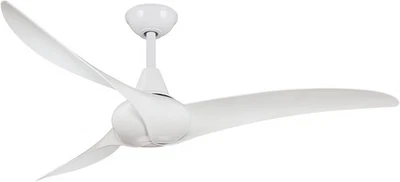MINKA-AIRE F843-WH Wave 52 Inch 3 Blade Ceiling Fan in White Large,  - Image 1 of 4