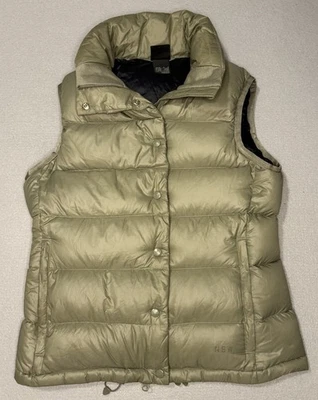 Colete acolchoado Nike Sportswear NSW feminino cáqui verde ganso tamanho médio - Imagem 1 de 4