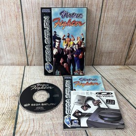 Virtua Fighter Sega Saturn Complete With Manual (PAL)