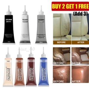 Advanced Leather Repair Gel Kit Filler Restore Car Seat Sofa Scratch Holes Cream - Picture 1 of 22