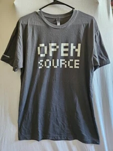Microsoft Azure Open Source graues Shirt Größe Large Windows - Bild 1 von 7