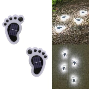 Landschafts beleuchtung Solar Boden leuchten 12 LED Garten leuchten Im Freien - Picture 1 of 9