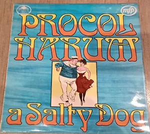 Procol Harum A Salty Dog Vinyl LP 1972 UK Psych Prog Rock MFP-5277 VG - Picture 1 of 3
