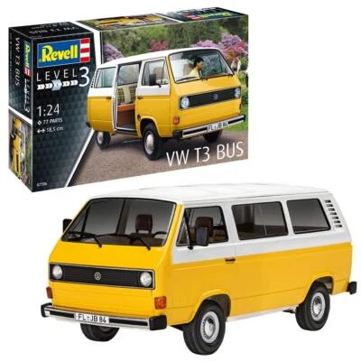 Revell Volkswagen VW T3 Bus Modello Kit 1:25 - 07706 - Immagine 1 di 4