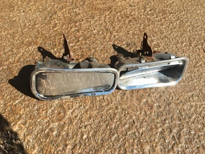 1969-82 Chevrolet Corvette Exterior Outside Chrome Door Handles Release Pair  - Image 1 of 3