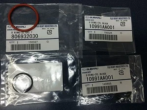 Genuine Subaru Block Half Orings Wrx Sti Forester Outback Legacy Turbo & Non + - Picture 1 of 2