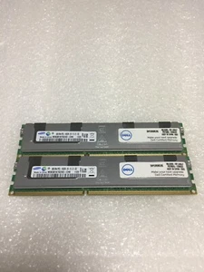 SAMSUNG 16GB 2x 8GB 2RX4 PC3-10600R M393B1K70CHD-CH9 FREE S/H - Picture 1 of 4