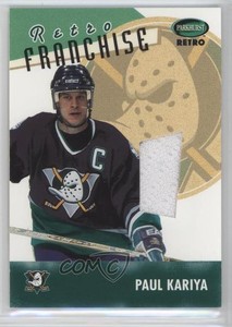 2002-03 ITG Parkhurst Retro Franchise Paul Kariya #RF-1 HOF