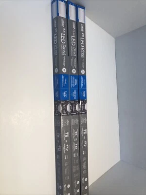 2 Ft Led Bulb T8 F17T8 T12 F20T12 800 Lumens 3 Pack - Image 1 of 3