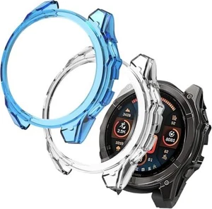 2 Pack Case for Garmin Fenix 8 51MM Smartwatch Cover, All-Round Protection - Picture 1 of 9