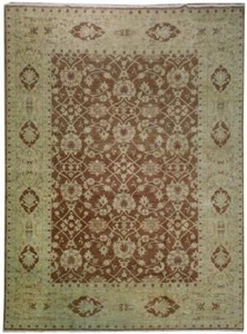 10x13' Brown Chobi Peshawar Rug 20292 - Picture 1 of 6