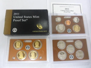 2011-S Us Mint Proof Set  14-Coins w/Box COA - Picture 1 of 1