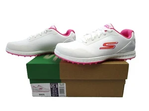 Zapato de golf Skechers para mujer Pivot Go, calzado deportivo blanco con tecnología Goga Max - Imagen 1 de 12