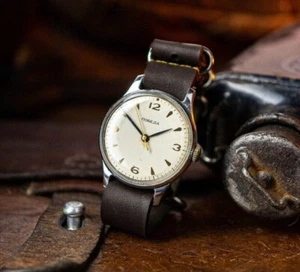 Reloj Pobeda, relojes de pulsera unisex, reloj para hombre década de 1950, hecho en la URSS 1 MChZ - Imagen 1 de 5