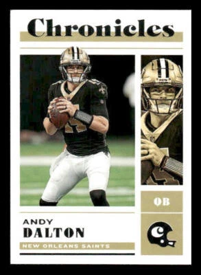 2022 Panini Chronicles #27 Andy Dalton New Orleans Saints - Image 1 of 2