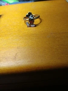 Gold Mickey Mouse Ring - Picture 1 of 2